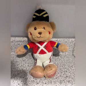 MSG: Christmas Spectacular Vintage Style Plush Nutcracker Soldier Teddy Bear